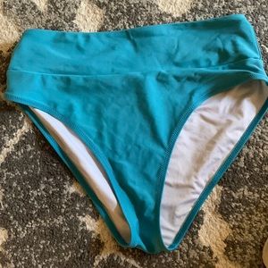 Old navy high leg high waisted swim bottom